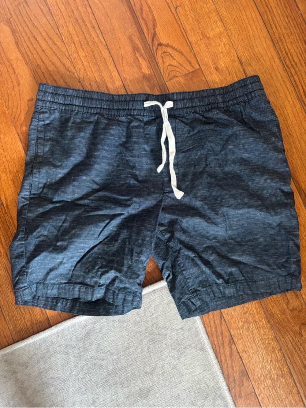 Goodfellow & Co. Navy and White Pinstriped Casual Shorts